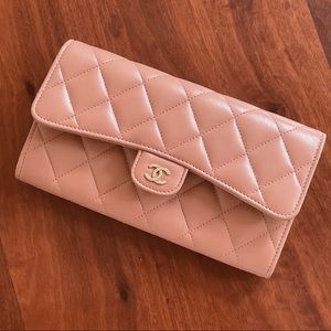 Chanel Classic Wallet Lambskin GWH BRAND NEW